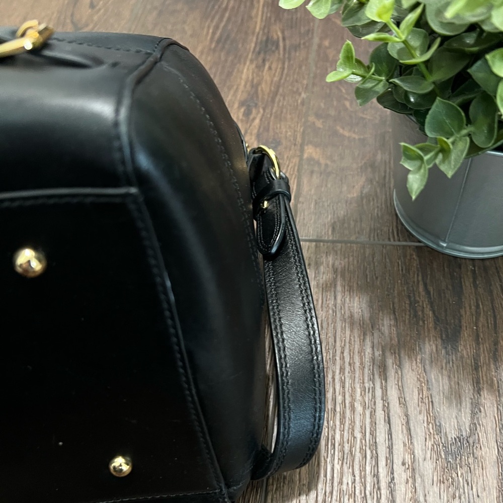 Ralph Lauren Black Women’s Purse detailed with Gold RLL branding - Picture 8 of 11